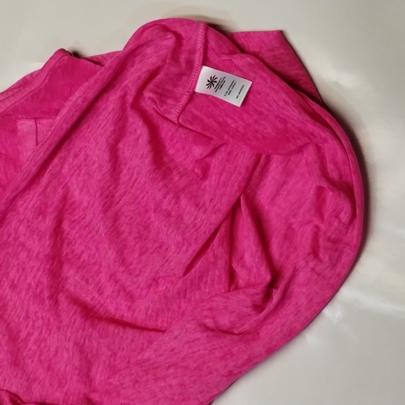 Athleta Pocket Front Burn Out Hot Pink Active Tank Top - Picture 14 of 15